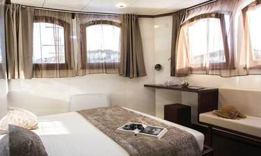 Riviera Travel, MV Corona, Cat A Cabin.jpg